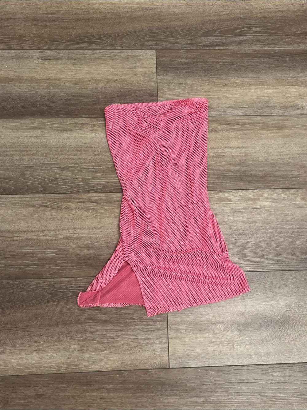 Pink sparkly Mesh Mini dress !